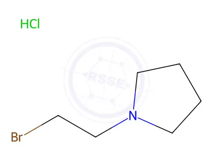 Chemical structure of 1-(2-Bromoethyl)pyrrolidine Hydrochloride