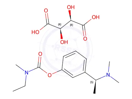 Chemical structure of Rivastigmine Tartrate