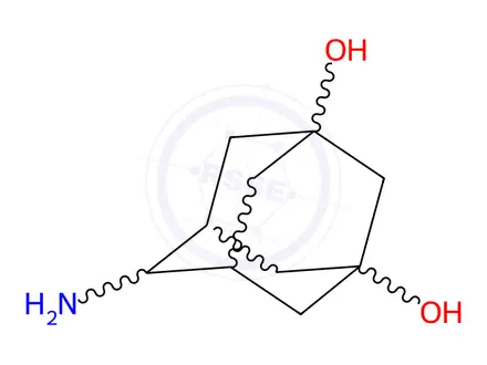Chemical structure of Vildagliptin Impurity 224
