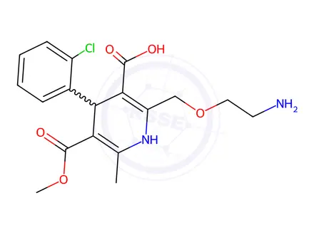 Chemical structure of Amlodipine Impurity 14