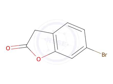 Chemical structure of 6-Bromobenzofuran-2(3H)-one