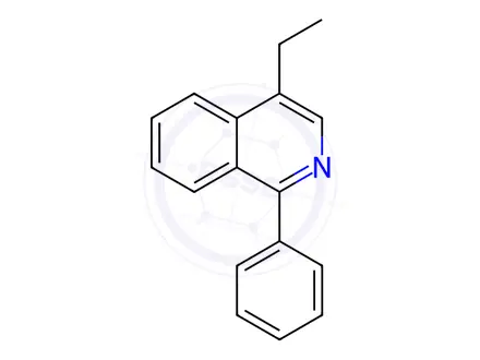 Chemical structure of 4-Ethyl-1-phenylisoquinoline