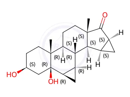 Chemical structure of Drospirenone Impurity 35