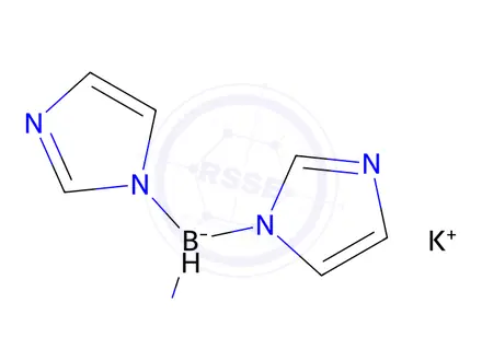 Chemical structure of Potassium tri(1H-imidazol-1-yl)hydroborate