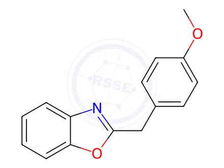 Chemical structure of 2-(4-METHOXY-BENZYL)-BENZOOXAZOLE
