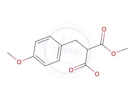 Chemical structure of DIMETHYL 2-(4-METHOXYBENZYL)MALONATE