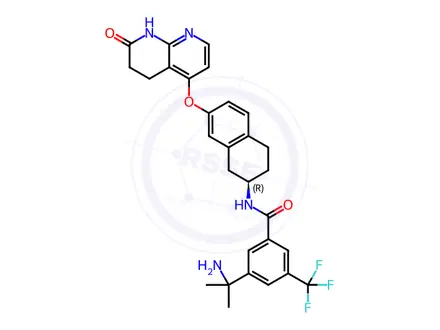 Chemical structure of ML 786 Dihydrochloride