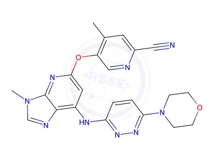 Chemical structure of GLPG 3667