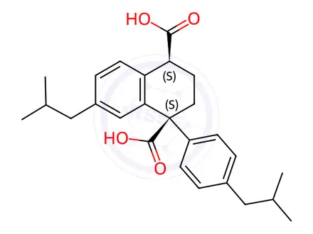 Chemical structure of Ibuprofen Dimer