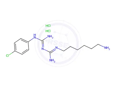 Chemical structure of Chlorhexidine Impurity G