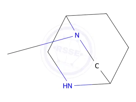 Chemical structure of 2-Methyl-2,5-diazabicyclo[2.2.2]octane