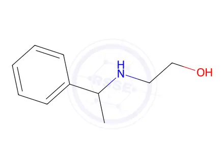 Chemical structure of 2-(1-PHENYL-ETHYLAMINO)-ETHANOL