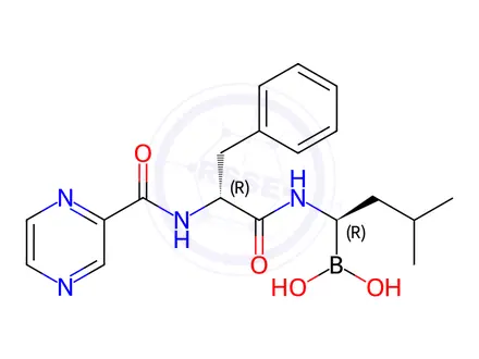 Chemical structure of Bortezomib Impurity H (1132709-15-9)