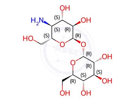 Chemical structure of Lactose Impurity 17