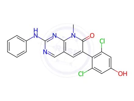 Chemical structure of PD 0166285 Impurity 81