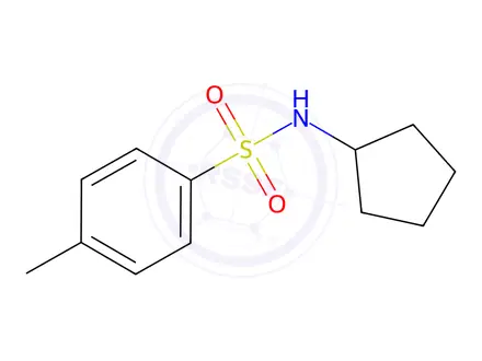 Chemical structure of N-Cyclopentyl-4-methylbenzenesulfonamide