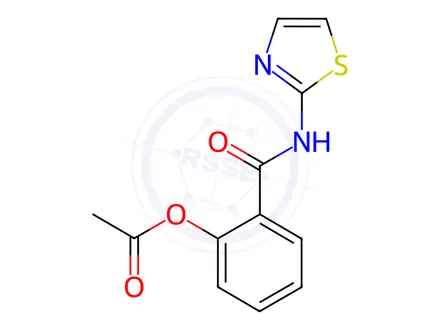 Chemical structure of Nitazoxanide Impurity 1