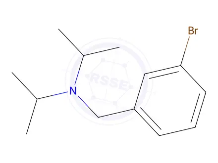 Chemical structure of (3-Bromobenzyl)-diisopropylamine