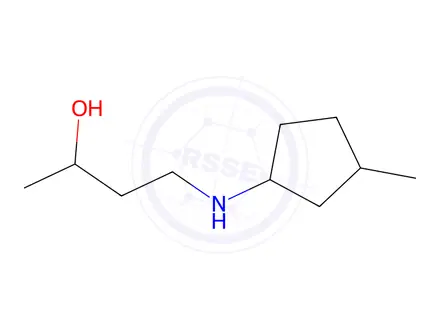 Chemical structure of 4-((3-Methylcyclopentyl)amino)butan-2-ol
