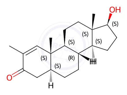 Chemical structure of Stenbolone