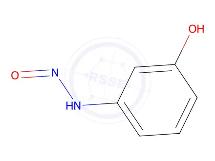 Chemical structure of N-Nitroso-m-Aminophenol