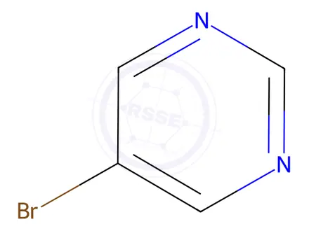 Chemical structure of 5-Bromopyrimidine