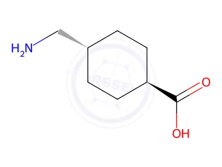 Chemical structure of Tranexamic Acid