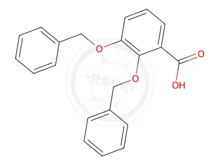 Chemical structure of 2,3-Bis(benzyloxy)benzoic acid