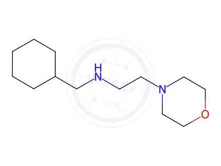 Chemical structure of N-(cyclohexylmethyl)-2-morpholinoethan-1-amine