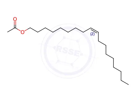 Chemical structure of Oleyl Acetate