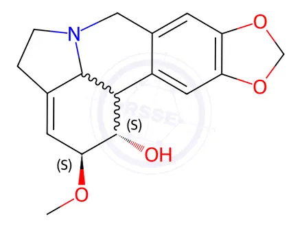 Chemical structure of Lycorine Impurity 17