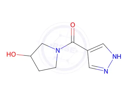 Chemical structure of 1-(1h-pyrazole-4-carbonyl)pyrrolidin-3-ol