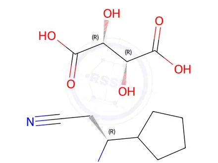 Chemical structure of Ruxolitinib Impurity 189