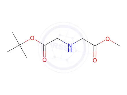 Chemical structure of Methyl 2-(tert-Butoxycarbonyl(methyl) Amino)acetate