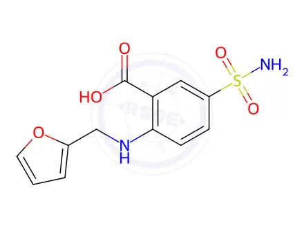 Chemical structure of Furosemide Impurity 31 (4818-85-3)