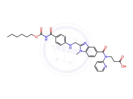 Chemical structure of Dabigatran Impurity 141