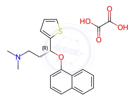 Chemical structure of Duloxetine Impurity 9(Oxalate)