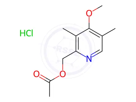 Chemical structure of Omeprazole Related Compound 7 HCl