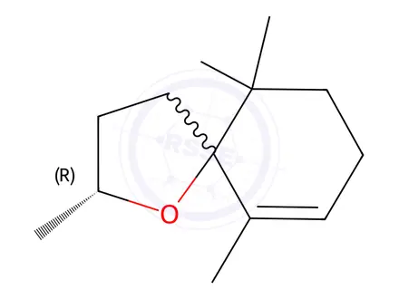 Chemical structure of (+)-Theaspirane B
