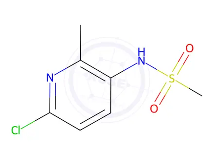 Chemical structure of N-(6-Chloro-2-methyl-pyridin-3-yl)-methanesulfonamide
