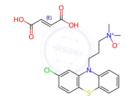 Chemical structure of Chlorpromazine N-Oxide Maleic Acid Salt