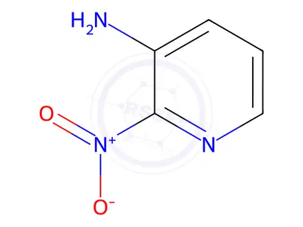 Chemical structure of 2-Nitropyridin-3-amine