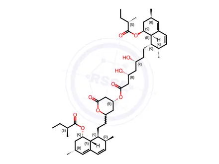 Chemical structure of Lovastatin EP Impurity D