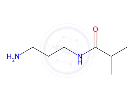 Chemical structure of n-(3-Aminopropyl)isobutyramide