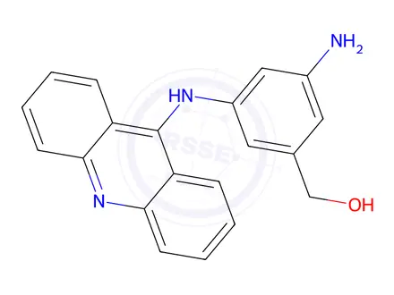 Chemical structure of (3-(Acridin-9-ylamino)-5-aminophenyl)methanol