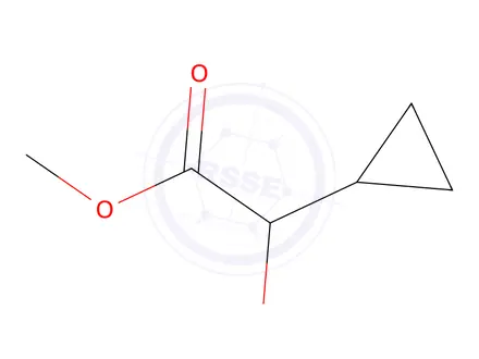 Chemical structure of methyl 2-cyclopropyl-2-hydroxyacetate