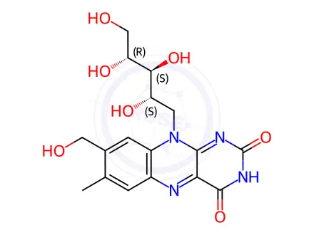 Chemical structure of Riboflavin EP Impurity D