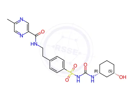 Chemical structure of Glipizide Impurity 35