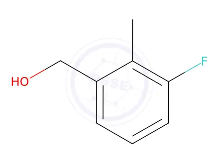 Chemical structure of 3-Fluoro-2-methylbenzyl Alcohol