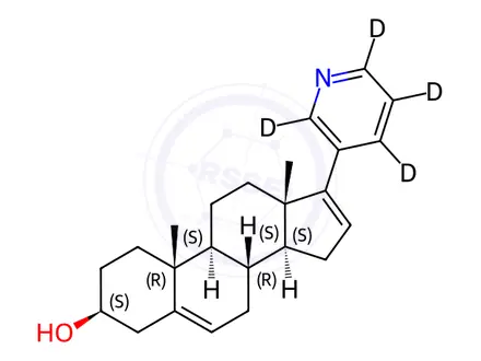 Chemical structure of Abiraterone